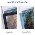Office Jansan | Avery 15766 3 Rings 0.5 in. Capacity Flexi-View 11 in. x 8.5 in. Binder with Round Rings - Navy Blue image number 6
