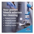 Office Jansan | Clorox Healthcare 30359 12 in. x 12 in. 1-Ply Bleach Germicidal Wipes - Unscented, White (110/Refill, 2 Refills/Carton) image number 7