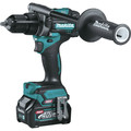 Combo Kits | Makita GT200D-BL4025 40V Max XGT Brushless Lithium-Ion 1/2 in. Cordless Hammer Drill Driver and 4-Speed Impact Driver Combo Kit with 2.5 Ah Lithium-Ion Battery Bundle image number 2