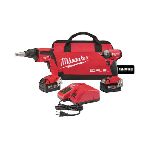 Milwaukee 2896 22 M18 Fuel 5 0 Ah Cordless Lithium Ion 2 Tool Combo Kit Cpo Outlets