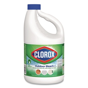 Clorox CloroxPro 81 oz. Bottle Results Concentrated Outdoor Bleach (6/Carton)