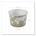 Food Trays, Containers, and Lids | Eco-Products EP-BSC16-WA 16 oz. World Art Renewable and Compostable Food Container (500/Carton) image number 3