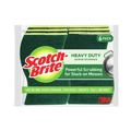 Bulk Savings Pricing 2 | Scotch-Brite 426 4.5 in. x 2.7 in. 0.6 in. Thick Heavy-Duty Scrub Sponge - Yellow/Green (6/Pack) image number 0