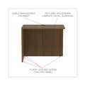 Office Desks & Workstations | Alera VA353624WA 35 in. x 23.63 in. x 29.5 in. Valencia Series Reversible Return/Bridge Shell - Modern Walnut image number 8