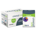 Universal UNV11202 8.5 in. x 11 in. 20 lbs. Deluxe Colored Paper - Blue (500/Ream) image number 4