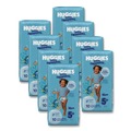 Cleaning & Janitorial Supplies | Huggies 18345 32 lbs. and Up Little Swimmers - Size 5-6/Blue (8/Carton) image number 0