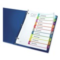  | Avery 11842 1 - 10 Tab 11 in. x 8.5 in. Customizable TOC Ready Index Divider Set - Multicolor (1 Set) image number 2