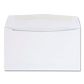 Office Jansan | Quality Park QUA90070 #6 3/4 Commercial Flap Gummed Closure 3.63 in. x 6.5 in. Business Envelope - White (500/Box) image number 3