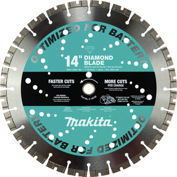 Makita E-16748 14 in. Thin Kerf Segmented General Purpose Diamond Blade