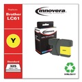  | Innovera IVRLC61Y Remanufactured 750 Page Yield Ink Cartridge for Brother LC61Y - Yellow image number 1