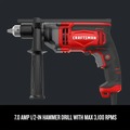 Hammer Drills | Factory Reconditioned Craftsman CMED741R 7 Amp 1/2 in. Corded Hammer Drill image number 4