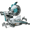 Makita GSL04M1 40V max XGT Brushless Lithium-Ion 12 in. Cordless AWS Capable Dual-Bevel Sliding Compound Miter Saw Kit (4 Ah) image number 1