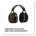 Ear Protection | 3M X5A PELTOR X Series 31 dB NRR Earmuffs - Black image number 2