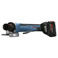 Angle Grinders | Bosch GWX18V-50PCB14 18V Brushless Lithium-Ion 4-1/2 in. - 5 in. Cordless Angle Grinder Kit with No Lock-On Paddle Switch (8Ah) image number 2