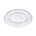 Cutlery | Dart 600TS Straw-Slot Cold Cup Lids fits 10 oz. Cups - Clear (2500/Carton) image number 1