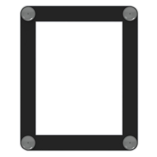 Bulk Savings Pricing 1 | Deflecto 899102 8.5 x 11 Insert Superior Image Window Display - Clear/Black image number 0