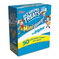 Food Service | Kellogg's 3800012346 0.39 oz. Mini Squares Rice Krispies Treats (50/Box) image number 0