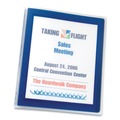Office Jansan | Avery 15766 3 Rings 0.5 in. Capacity Flexi-View 11 in. x 8.5 in. Binder with Round Rings - Navy Blue image number 1
