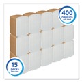 Paper Towels and Napkins | Scott 98730 12 in. x 17 in. 1-Ply Full-Fold Dispenser Napkins - White (6000/Carton) image number 2