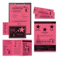 Office Jansan | Astrobrights 22129 8.5 in. x 11 in. 65 lbs. Cover Weight Color Cardstock - Plasma Pink (250/Pack) image number 3