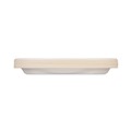 Food Service | Hefty RFP D71016 ECOSAVE 10.13 in. Diameter Plate Sugarcane Tableware - White (12/Carton) image number 3