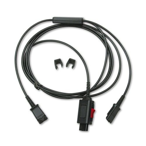 Office Jansan | Poly 2701903 Y Splitter Adapter for Training Purposes - Black image number 0