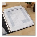 Office Jansan | Avery 11223 Big Tab 11.13 in. x 9.25 in. 8-Tab Insertable Dividers - Clear Tabs/White (1-Set) image number 2