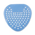  | Boardwalk BWKGEMCBL Gem Urinal Screens - Cotton Blossom Scent, Blue (12/Box) image number 0