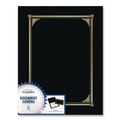 Office & Office Supplies | Geographics 45331H 12.5 x 9.75 Certificate/Document Cover - Black (6/Pack) image number 1