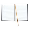 Notebooks & Pads | Blueline A10.97 10.75 in. x 8.5 in. Sheets Medium/College Rule 1-Subject Executive Notebook with Ribbon Bookmark - Cool Gray Cover image number 2