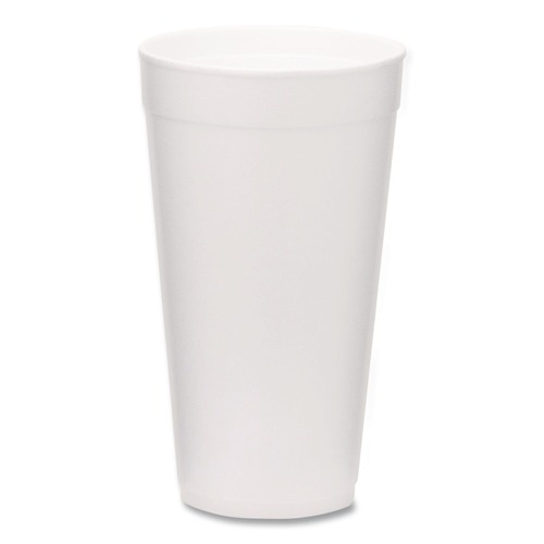 Food Service | WinCup 221976 20 oz Foam Drink Cups - White (500/Carton) image number 0