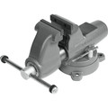 Vises | Wilton 28827 C-2 Combination Pipe and Bench 5 in. Jaw Round Channel Vise with Swivel Base image number 1