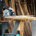 Circular Saw Accessories | Makita 191J52-3 Guide Rail Clamp (2/Pack) image number 5