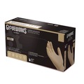 Disposable Gloves | Ammex ILHD42100 6 mil Thick 9.5 in. Long Powder-Free Extra Thick Latex Disposable Gloves - Small, Ivory (100/Box, 10 Boxes/Carton) image number 1
