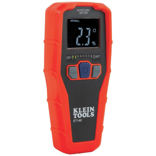 Klein Tools ET140 Pinless Moisture Meter for Drywall, Wood, and Masonry image number 0