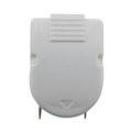 Desk Shelves | Advantus 75342 40 Sheet Capacity Wall Clips for Fabric Panels - White (50/Box) image number 0