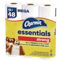 Cleaning & Janitorial Supplies | Charmin 80370672 Essentials Strong 1-Ply Septic Safe Bathroom Tissue - White (4/Carton) image number 5