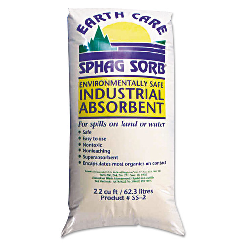 Cleaning & Janitorial Supplies | Sphag Sorb SS-2B 2.2 cu ft. Environmental Organic Absorbent (Case of 3 Bags) image number 0