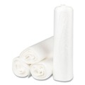 Trash Bags | Inteplast Group S334017N 33 gal. 17 microns 33 in. x 40 in. High-Density Interleaved Commercial Can Liners - Clear (25 Bags/Roll, 10 Rolls/Carton) image number 0