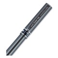 Pens | uni-ball 60027 Deluxe Extra-Fine 0.5 mm Rollerball Pen - Blue Ink/Metallic Gray/Black/Blue Barrel (1-Dozen) image number 5