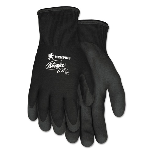 Work Gloves | MCR Safety N9690M Ninja Ice Gloves - Medium Black (1-Pair) image number 0