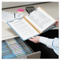 File Folders | Smead 14030 6-Section Pressboard Top Tab Classification Folders with 6 SafeSHIELD Fasteners - Letter Size/Blue (10/Box) image number 9
