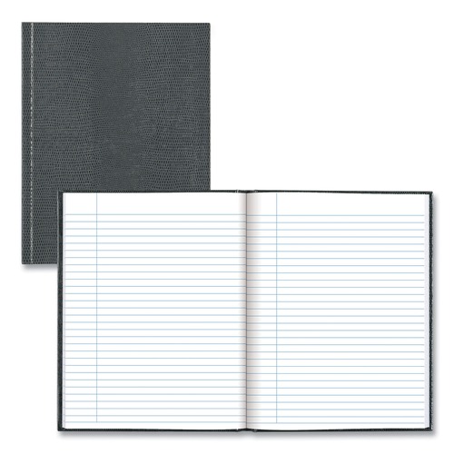 Notebooks & Pads | Blueline A7.GRY 9.25 in. x 7.25 in. Sheets Medium/College Rule 1-Subject Executive Notebook - Cool Gray Cover image number 0