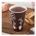 Last Chance for these Amazing Deals | Dart DWTG16ST Thermoguard 16 oz. Insulated Paper Hot Cups - Steam Print (600/Carton) image number 5