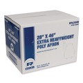 Food Service | AmerCareRoyal RPA20HW 28 in. x 46 in. 1.77 mil Heavyweight Poly Aprons - One Size Fits All, White (500/Carton) image number 1