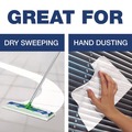 Cleaning & Janitorial Supplies | Swiffer 37109 17 7/8 X 10 Refill Cloths - White (16/Box, 6 Boxes/Carton) image number 4