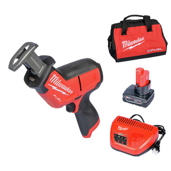 RECIPROCATING SAWS | Milwaukee 2520-21XC M12 FUEL Cordless HACKZALL Reciprocating Saw Kit with XC Battery