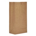 Labor Day Sale! Save $30 off $199! | Ross & Wallace Paper Products 100308 6 in. x 3.88 in. x 12.5 in. #8 Size Grocery Paper Bags - Kraft (2000/Bundle) image number 0