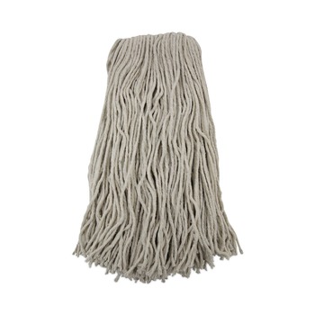 Boardwalk #32 Cut-End Cotton Wet Mop Head - White