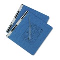 Office Jansan | ACCO A7054122A PRESSTEX 11 in. x 8.5 in. 6 in. Capacity 2 Posts Post Binders with Storage Hooks - Light Blue image number 0